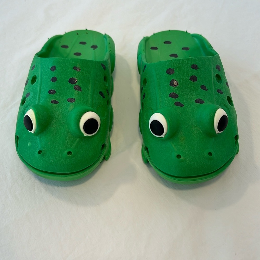 Frog slip on shoes